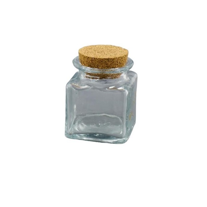 BARATTOLINO CUBO VETRO CM.4.5